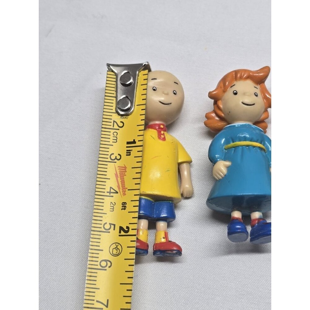 CAILLOU + ROSIE + LEO 2" two inch figures figurines PVC- RARE - Picture 6 of 11